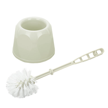 Ерш для унитаза с подставкой стандартной, "Блеск", цвет мраморный/белый ротанг, IDEA, М